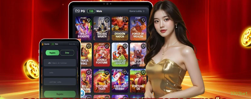 Comparação APP mobile vs versão web da 3303bet
